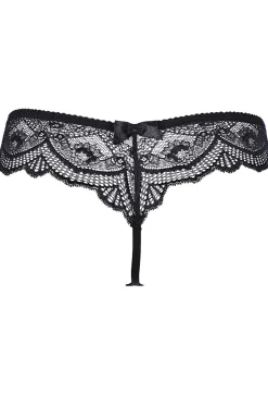 String schwarz-beige