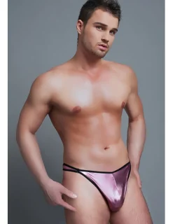 String Tanga MC/9027 Speed aus Wetlook Material pink