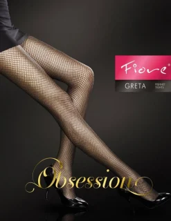 Strumpfhose GRETA in Netzoptik