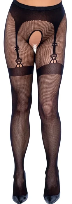 Strumpfhose ouvert schwarz