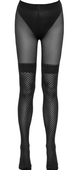 Strumpfhose overt schwarz