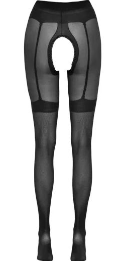 Strumpfhose overt schwarz