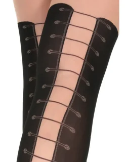 Strumpfhose Sasha schwarz/natur