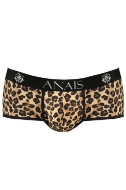 stylische Herren Panty im Leoparden-Look aus weicher und dehnbarer Mikrofaser