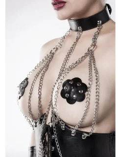 4-teiliges Corsagen-Set schwarz