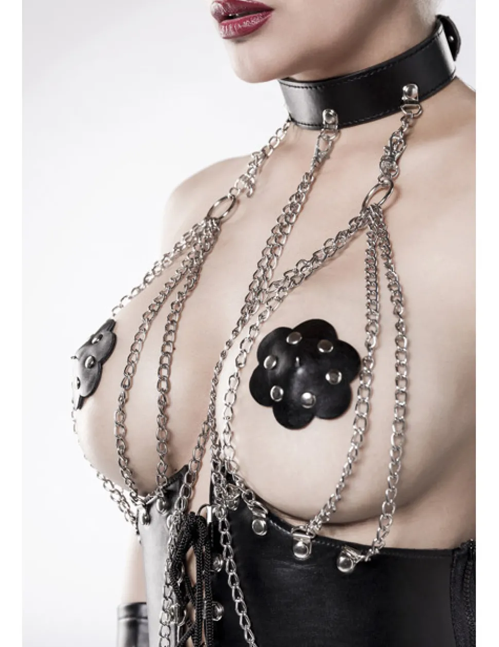 4-teiliges Corsagen-Set schwarz