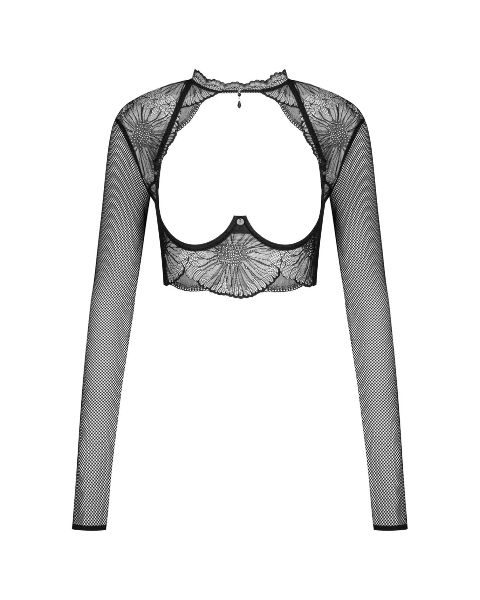 Top mit langen Ärmeln