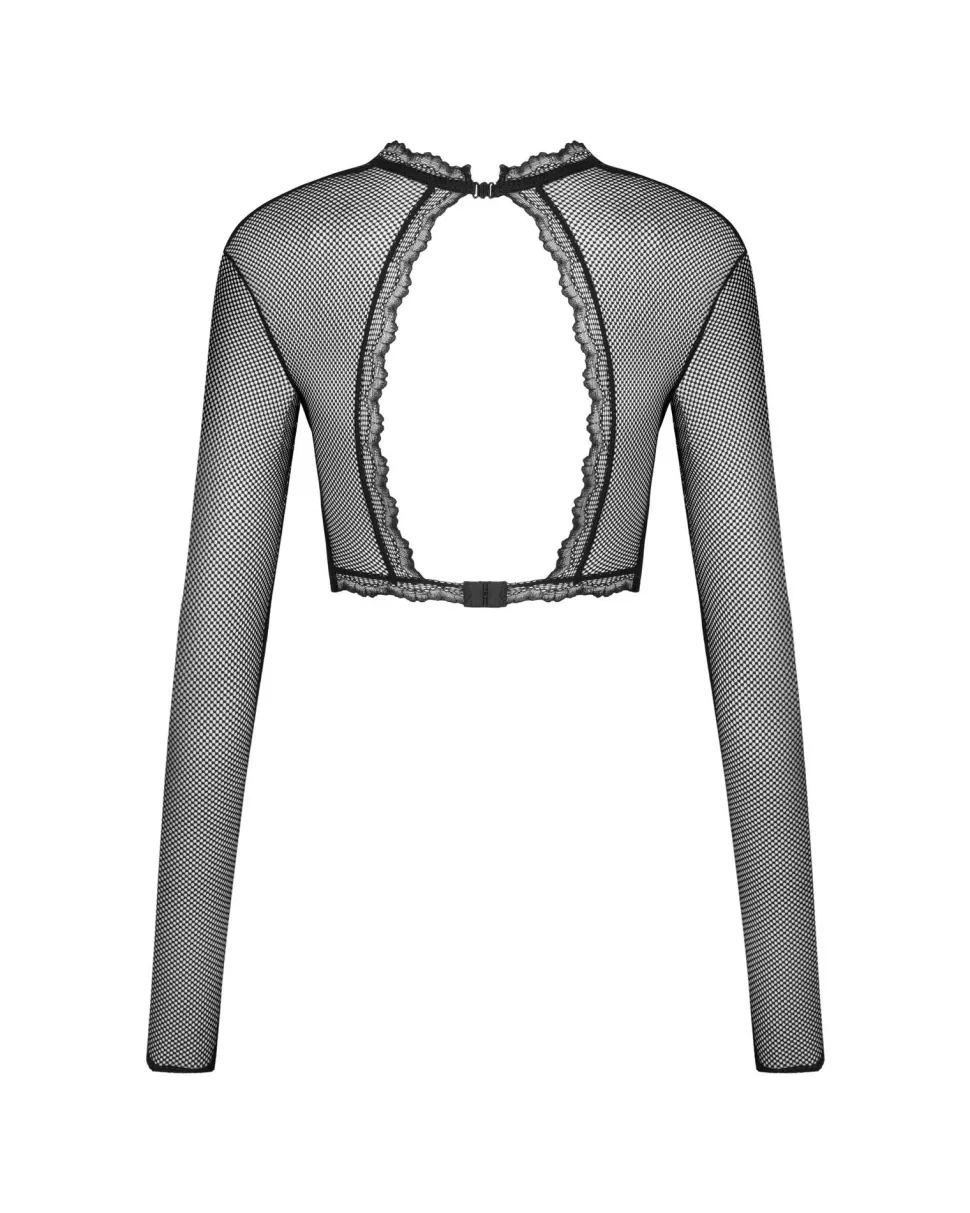 Top mit langen Ärmeln