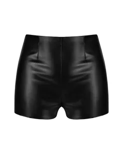 verführerische Shorts im edlen Wetlook aus weichem und dehnbarem Material