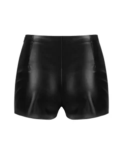 verführerische Shorts im edlen Wetlook aus weichem und dehnbarem Material