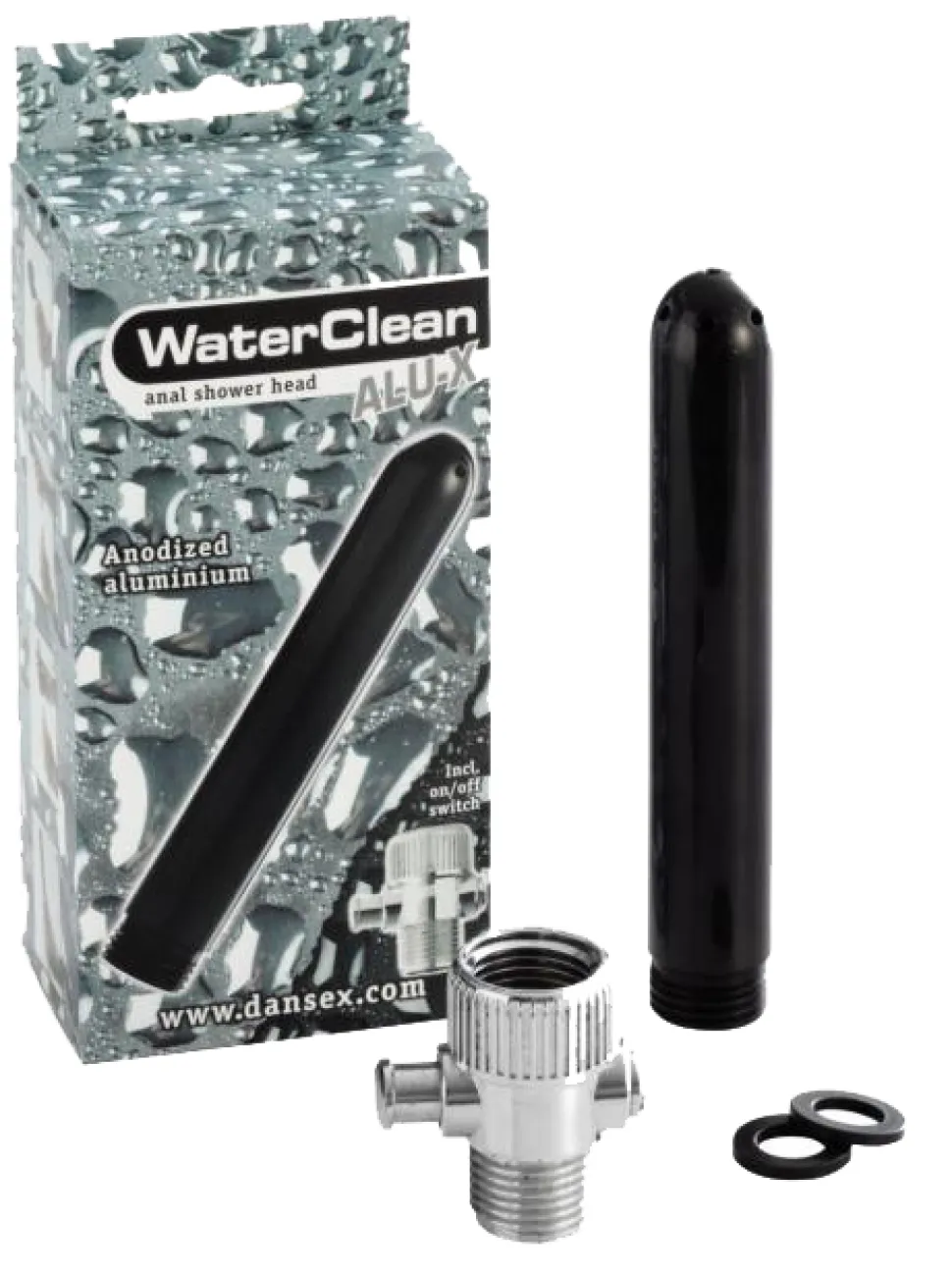 WaterClean Anal Shower Head Alu-X Analdusche