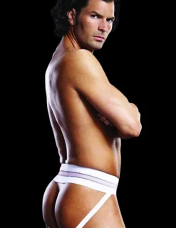 Weisser Jock Strap String