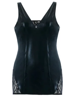 Wetlook Chemise SB/1002 schwarz