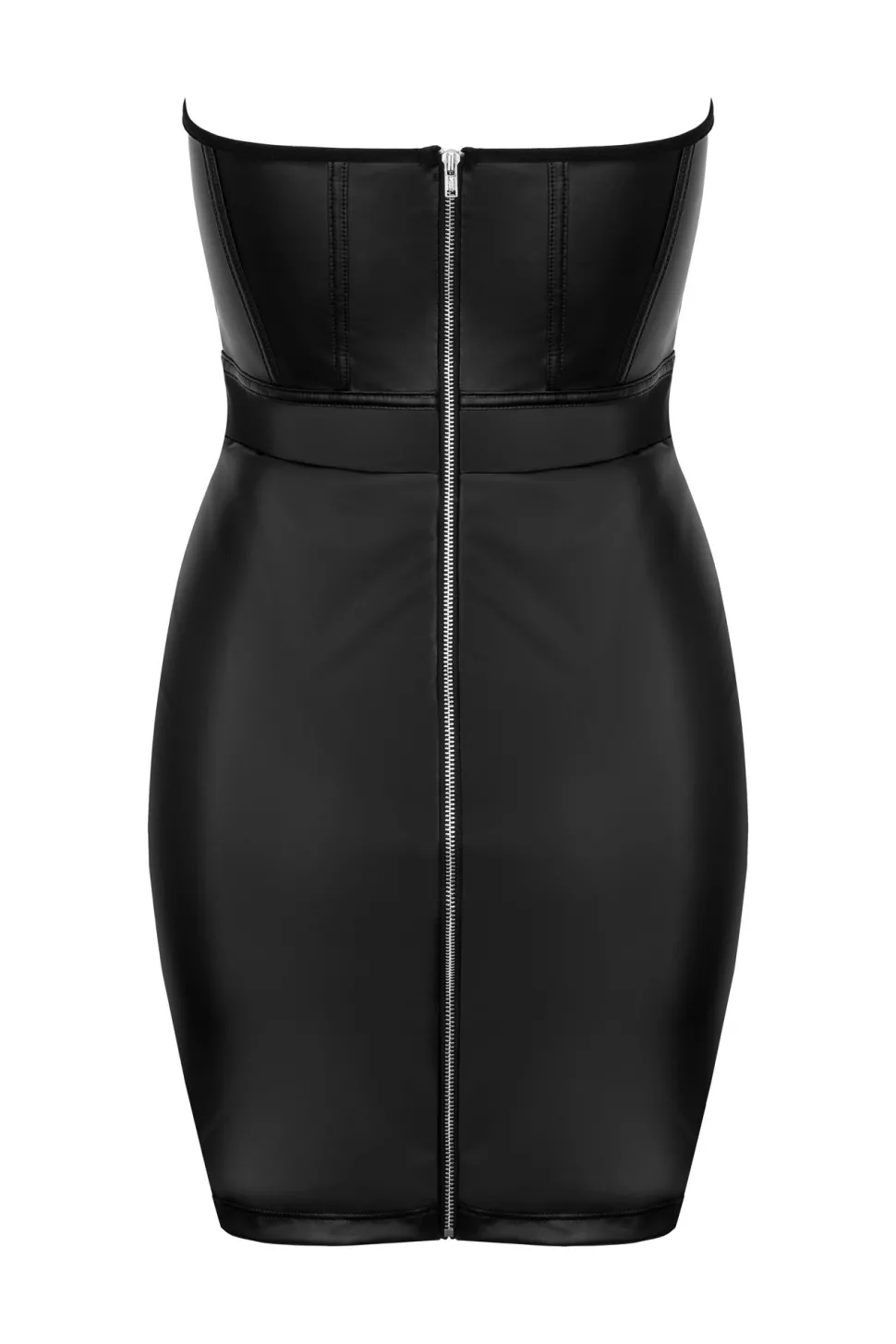 Wetlook Kleid Blackelia