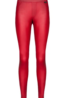 Wetlook Leggings mit Gesäßtaschen