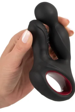 Wiederaufladbarer Prostata Plug mit Wärmefunktion, Rotation und Vibration!
